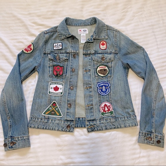 Olympic Team Canada Jean Jacket 